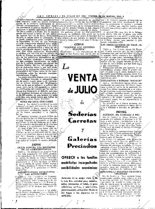 ABC MADRID 04-07-1952 página 8