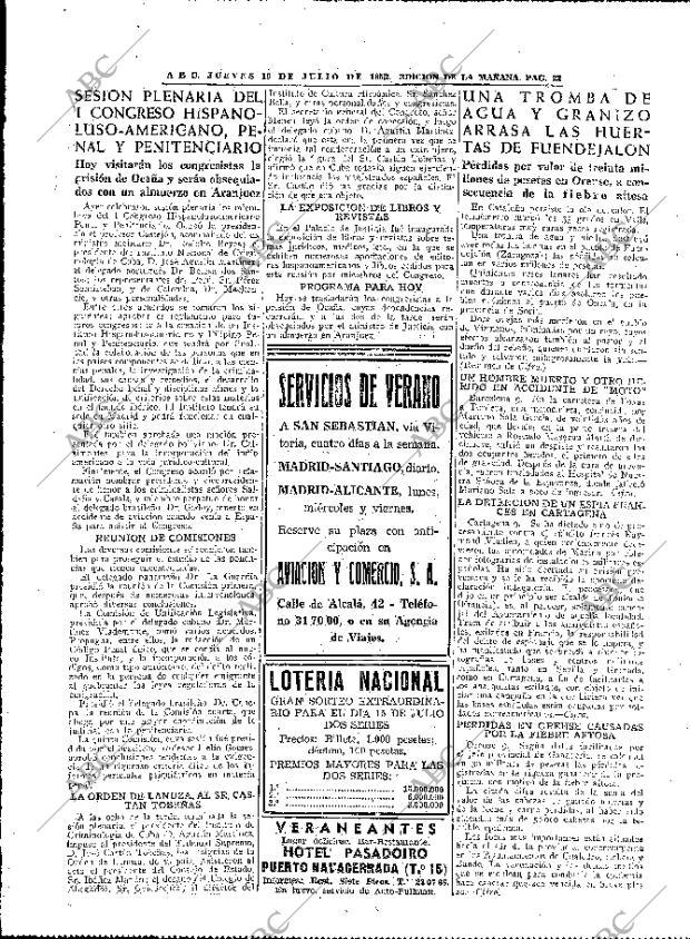 ABC MADRID 10-07-1952 página 22