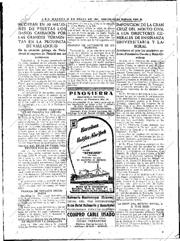 ABC MADRID 15-07-1952 página 22
