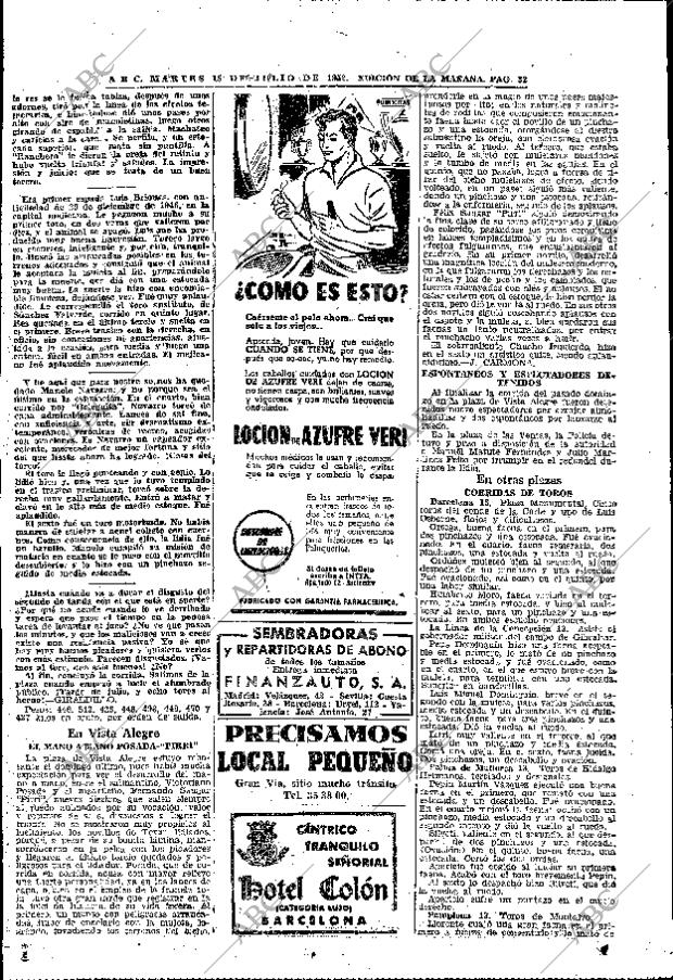 ABC MADRID 15-07-1952 página 32