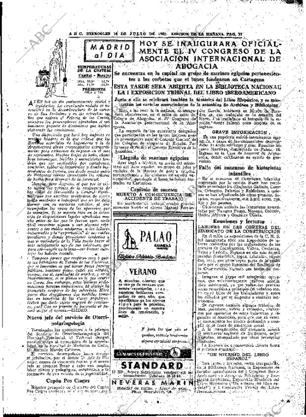 ABC MADRID 16-07-1952 página 17