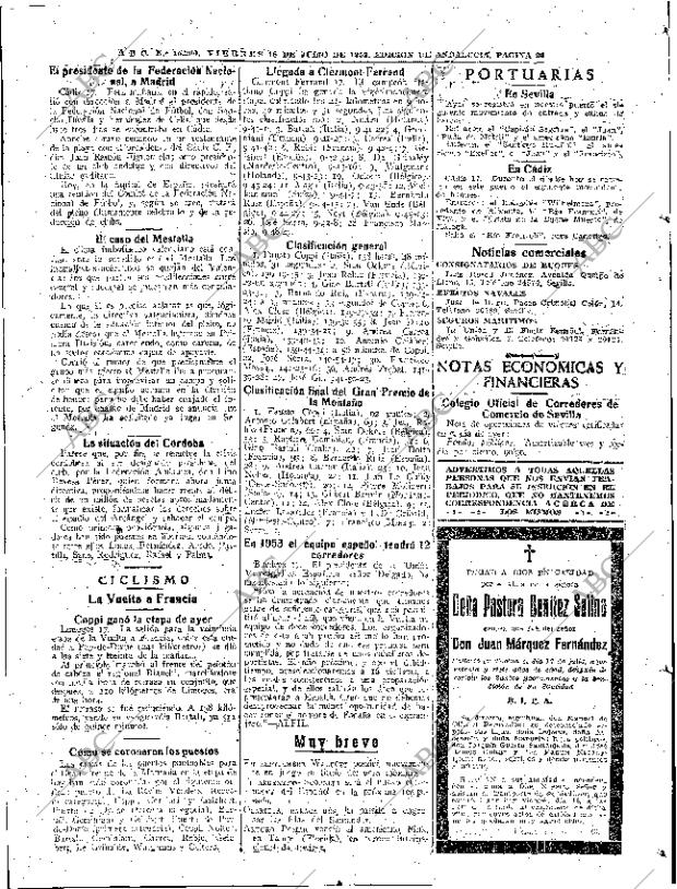ABC SEVILLA 18-07-1952 página 26