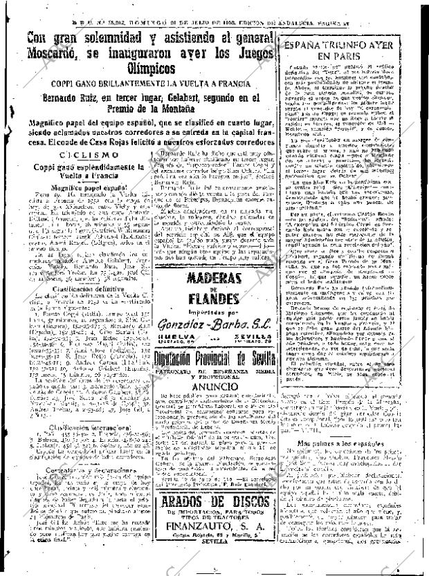 ABC SEVILLA 20-07-1952 página 17