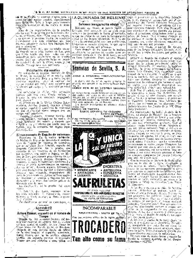 ABC SEVILLA 20-07-1952 página 18
