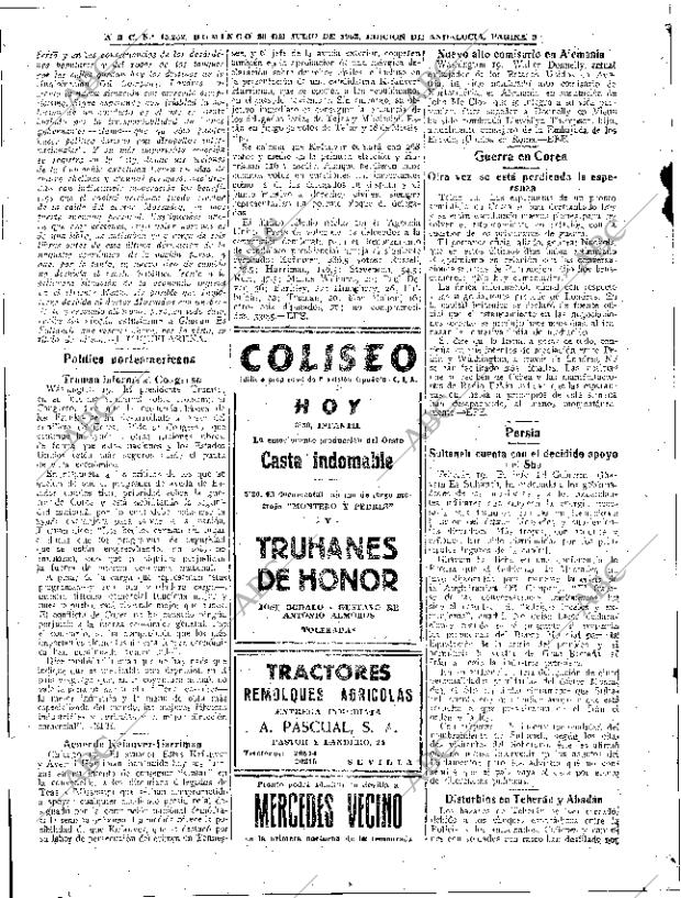 ABC SEVILLA 20-07-1952 página 8