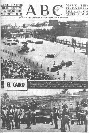 ABC MADRID 29-07-1952 página 1