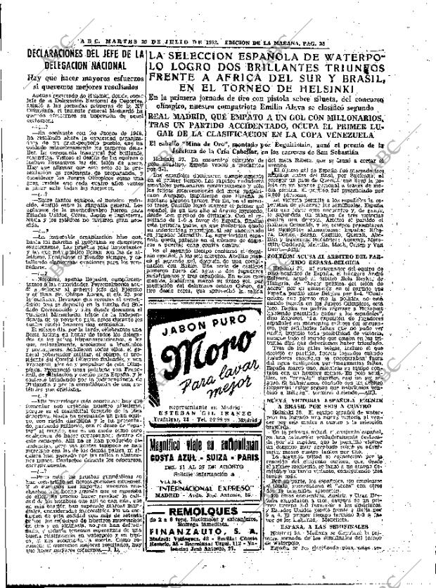 ABC MADRID 29-07-1952 página 25