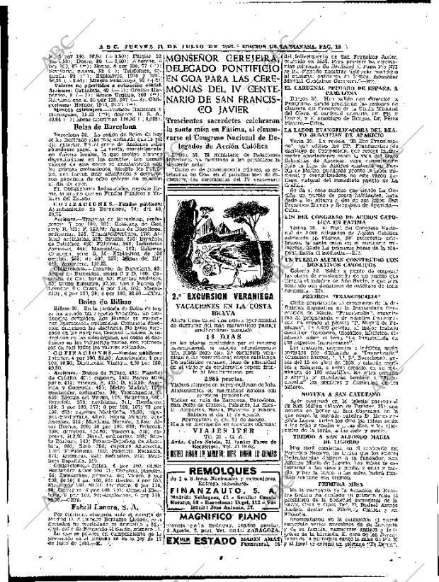 ABC MADRID 31-07-1952 página 18