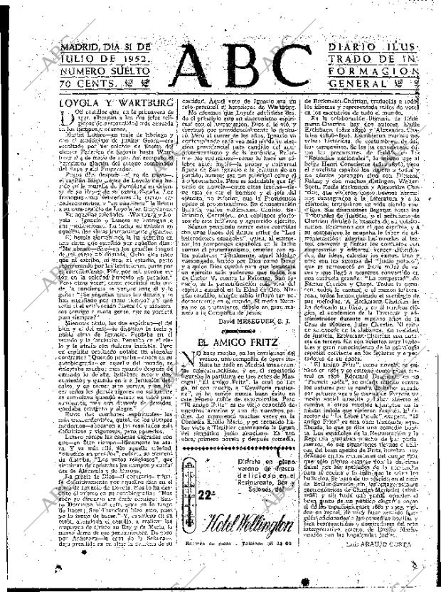 ABC MADRID 31-07-1952 página 3