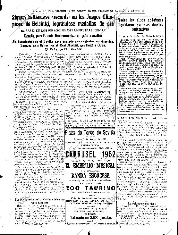 ABC SEVILLA 01-08-1952 página 17