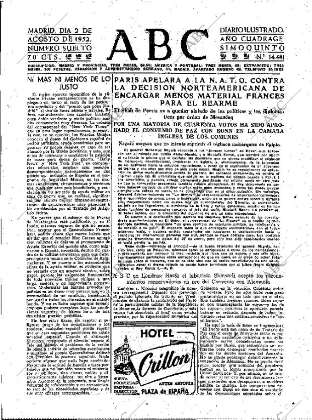 ABC MADRID 02-08-1952 página 9