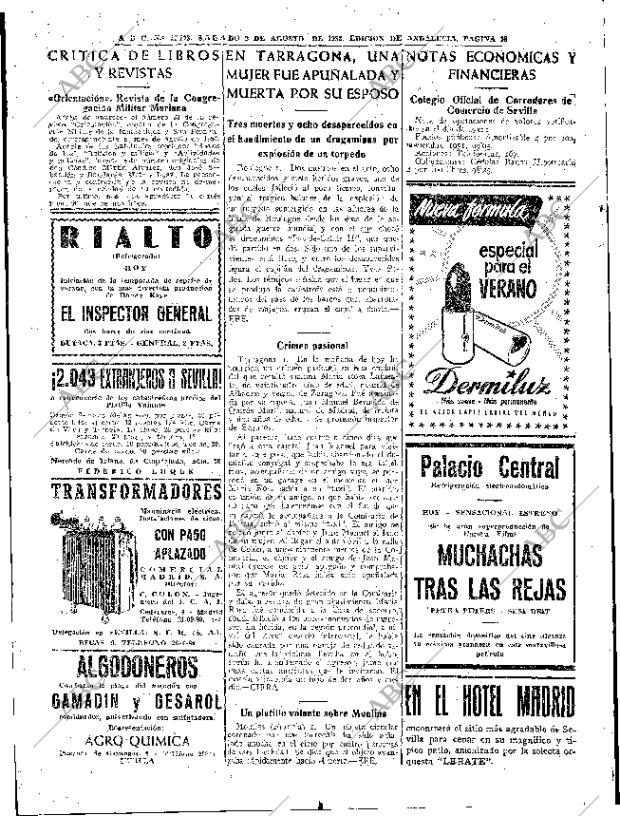 ABC SEVILLA 02-08-1952 página 16
