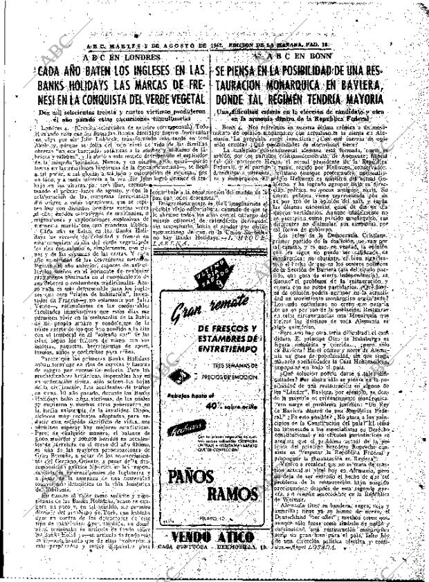 ABC MADRID 05-08-1952 página 13