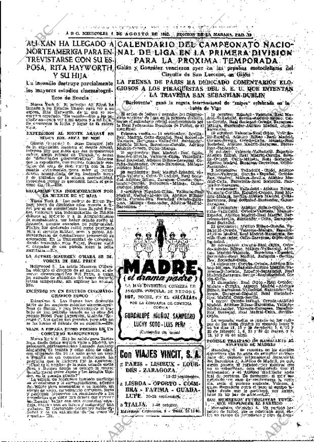 ABC MADRID 06-08-1952 página 19
