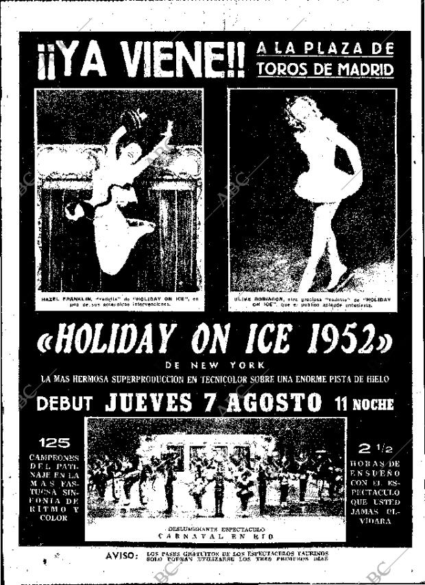 ABC MADRID 06-08-1952 página 6