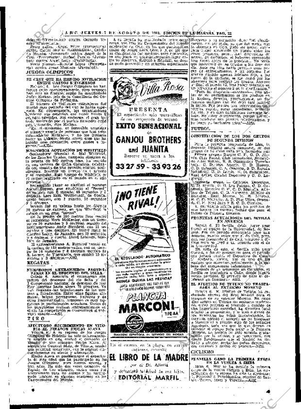 ABC MADRID 07-08-1952 página 22