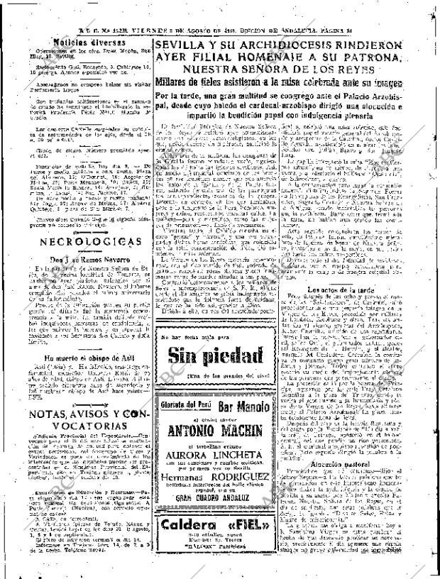 ABC SEVILLA 08-08-1952 página 16