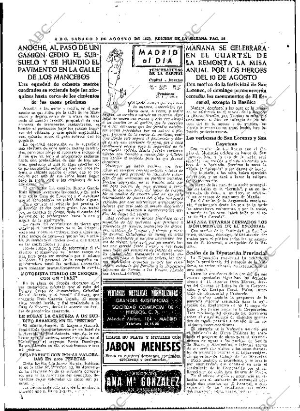 ABC MADRID 09-08-1952 página 16