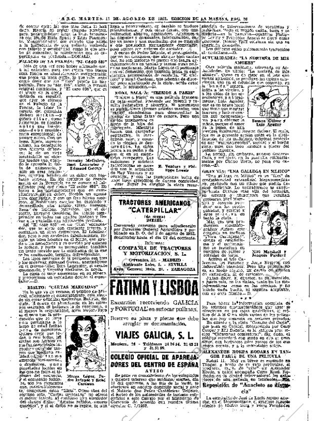 ABC MADRID 12-08-1952 página 26