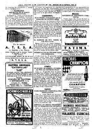 ABC MADRID 14-08-1952 página 12