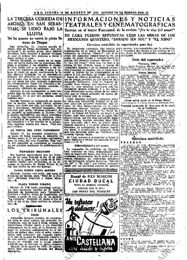 ABC MADRID 14-08-1952 página 21