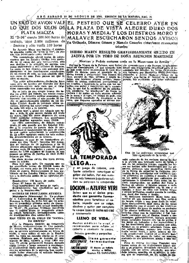 ABC MADRID 16-08-1952 página 21
