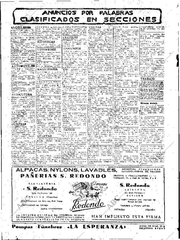 ABC SEVILLA 16-08-1952 página 18