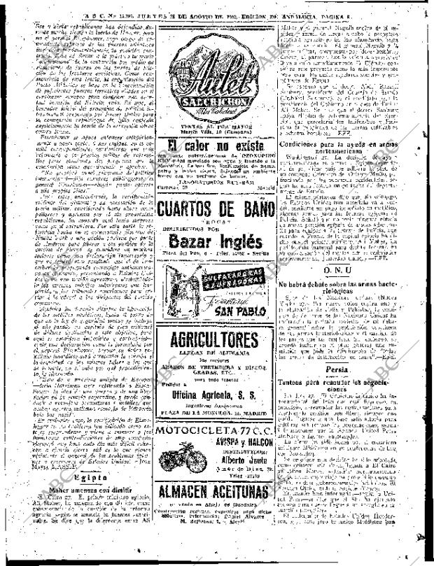 ABC SEVILLA 28-08-1952 página 8