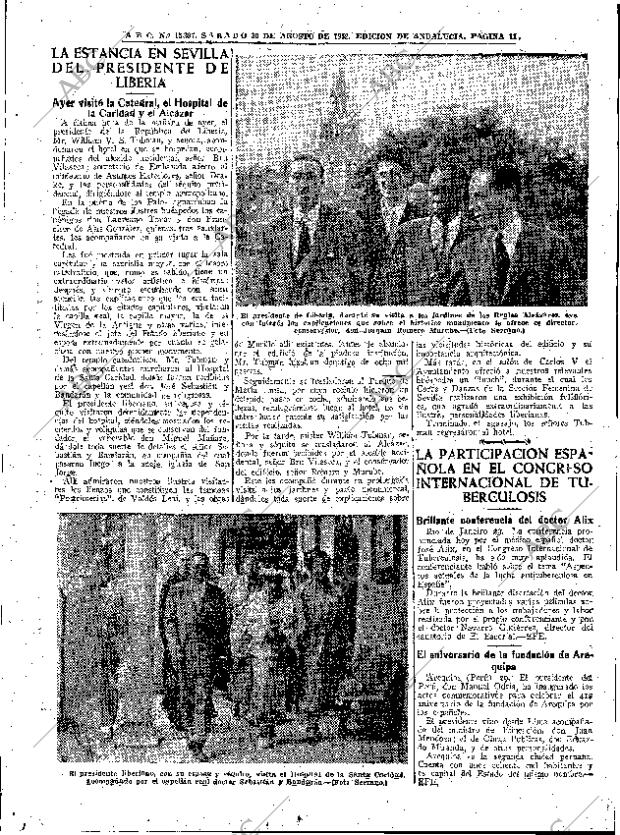 ABC SEVILLA 30-08-1952 página 9