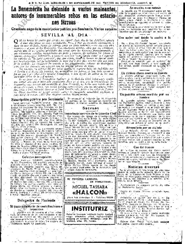 ABC SEVILLA 03-09-1952 página 17