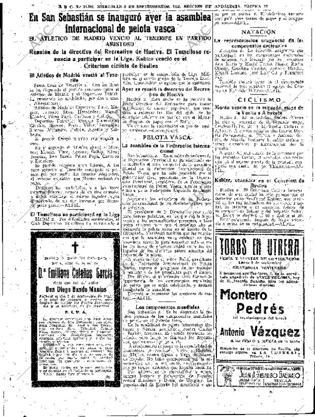 ABC SEVILLA 03-09-1952 página 19