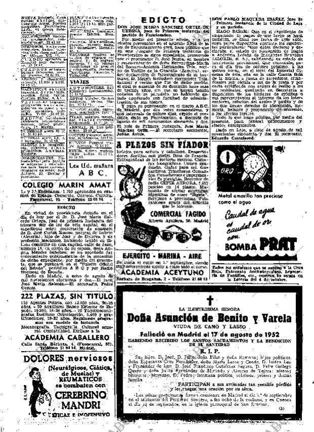 ABC MADRID 04-09-1952 página 22