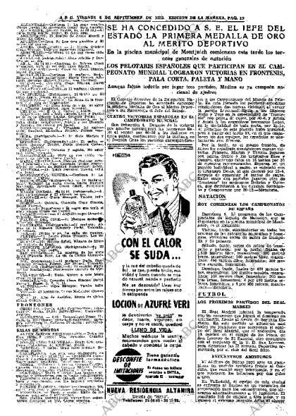 ABC MADRID 05-09-1952