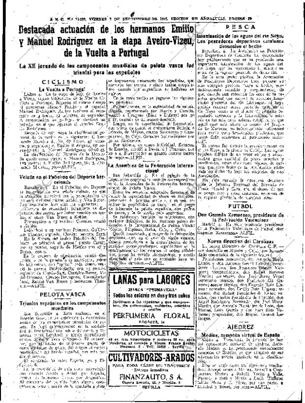 ABC SEVILLA 05-09-1952 página 19