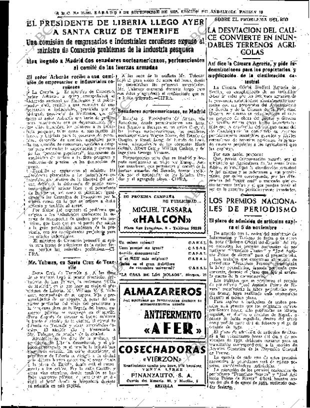 ABC SEVILLA 06-09-1952 página 13