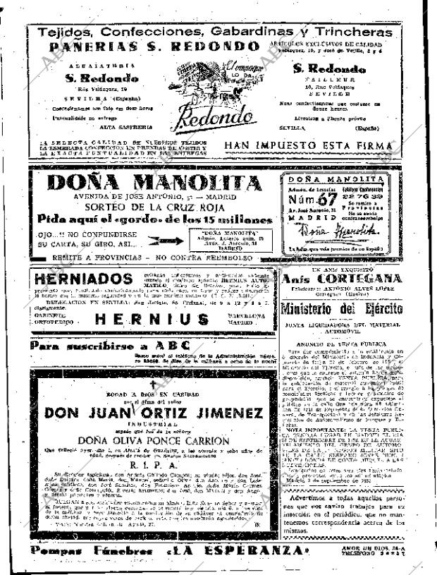 ABC SEVILLA 06-09-1952 página 20