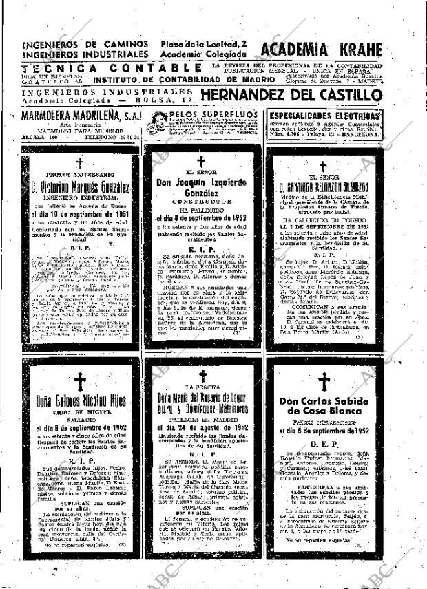 ABC MADRID 09-09-1952 página 39