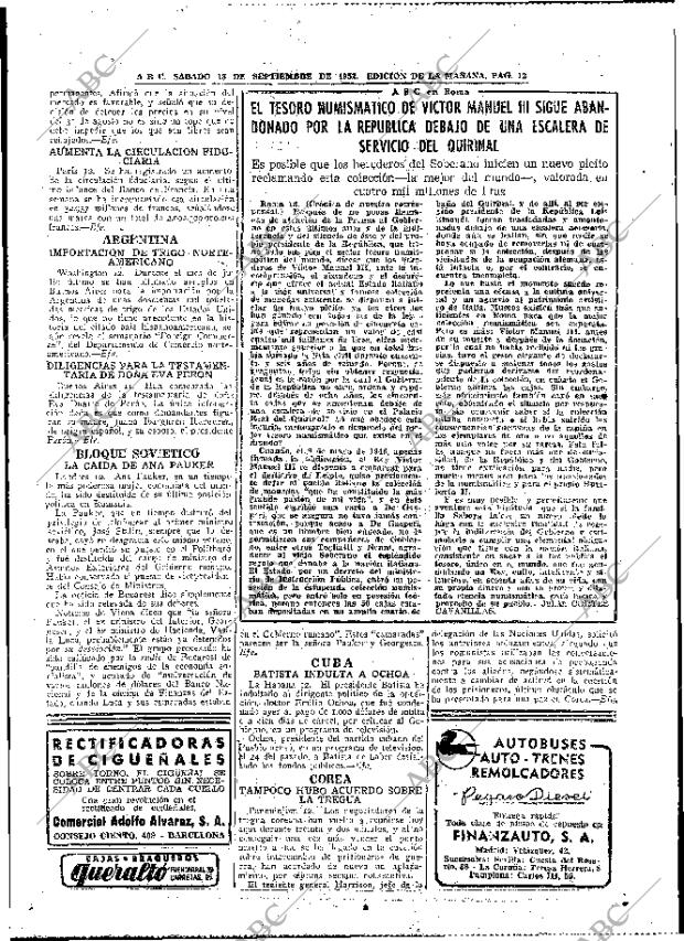 ABC MADRID 13-09-1952 página 12