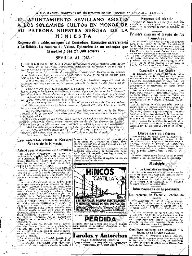 ABC SEVILLA 16-09-1952 página 15