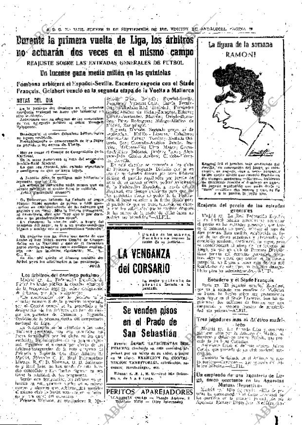ABC SEVILLA 18-09-1952 página 19