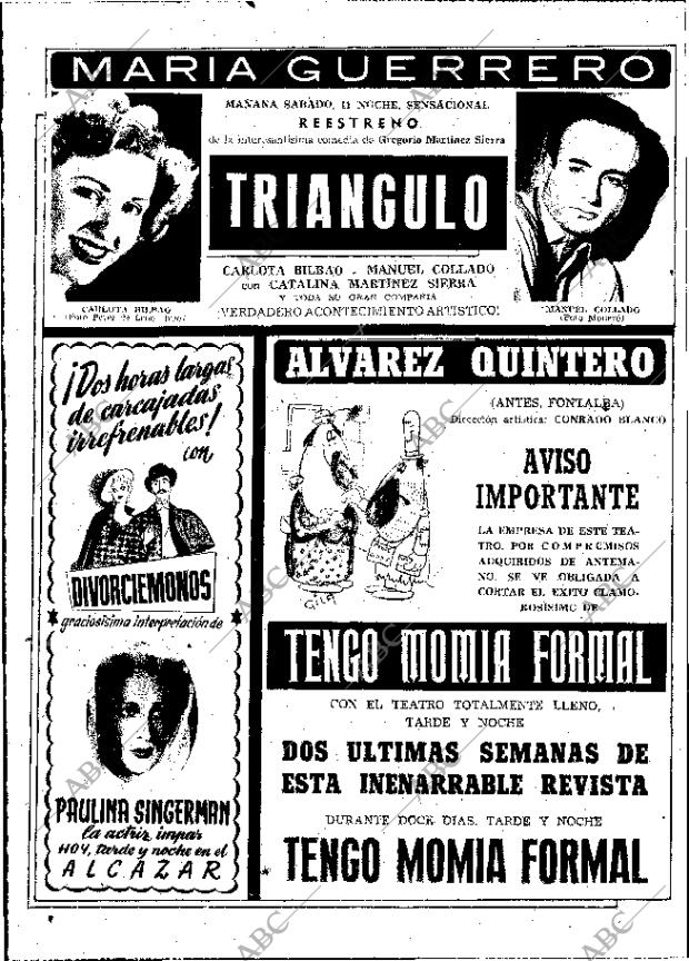 ABC MADRID 19-09-1952 página 6
