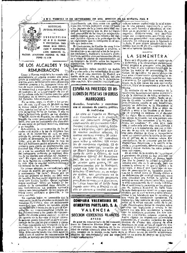 ABC MADRID 19-09-1952 página 8