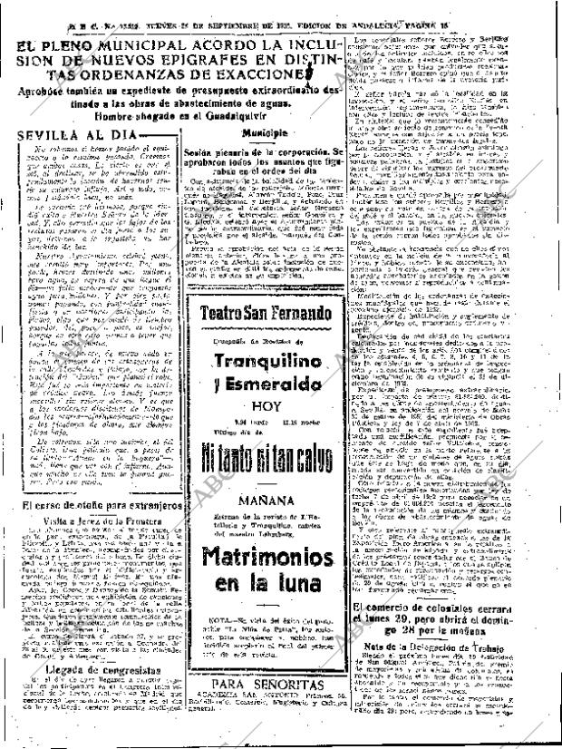 ABC SEVILLA 25-09-1952 página 15