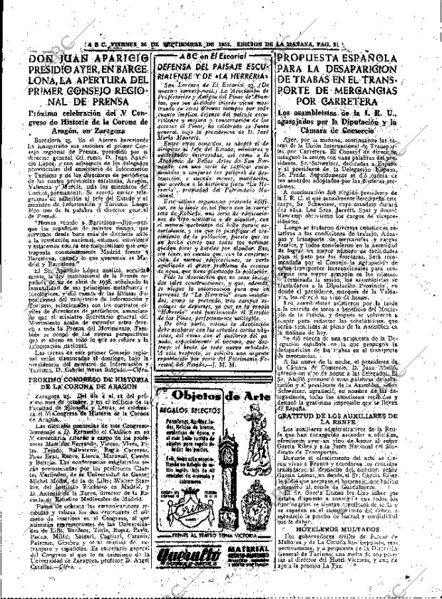 ABC MADRID 26-09-1952 página 21