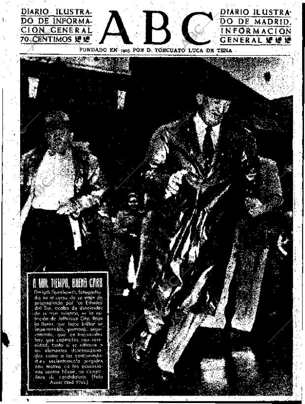 ABC SEVILLA 26-09-1952 página 1
