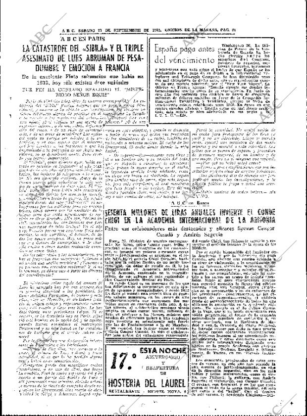 ABC MADRID 27-09-1952 página 21