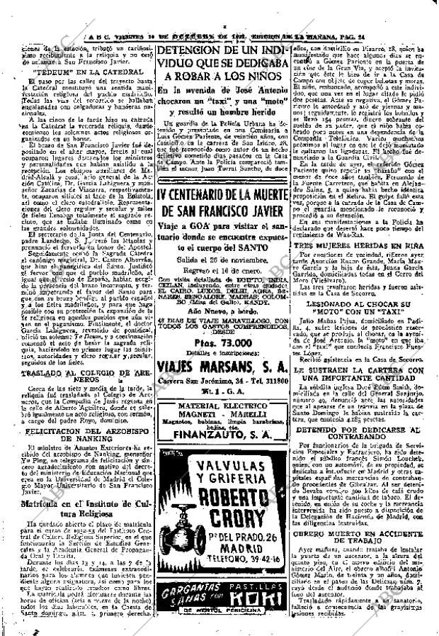 ABC MADRID 10-10-1952 página 24