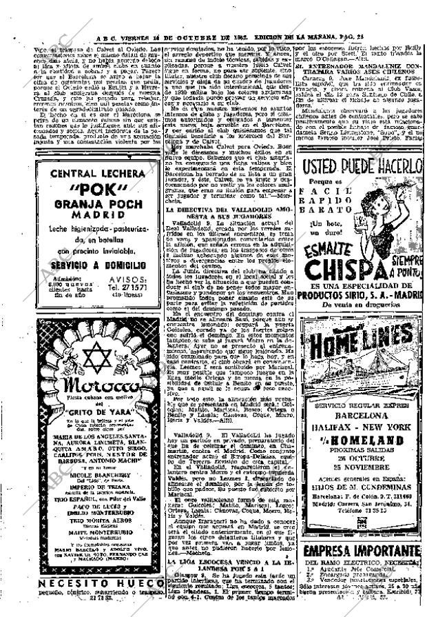 ABC MADRID 10-10-1952 página 28