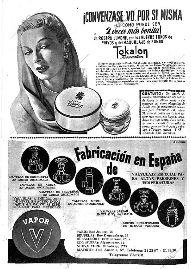 ABC MADRID 11-10-1952 página 12