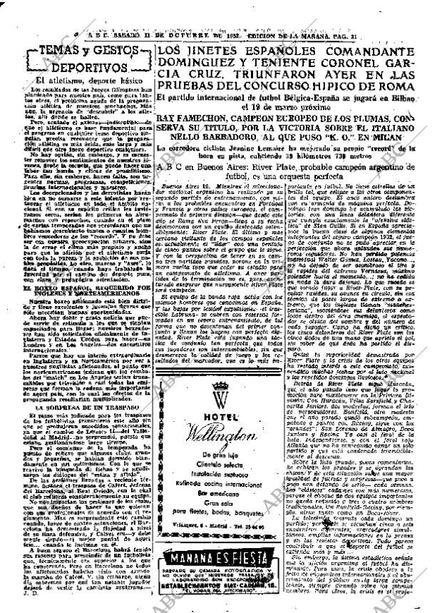 ABC MADRID 11-10-1952 página 31